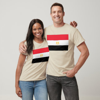 Egyptische vlag t-shirt