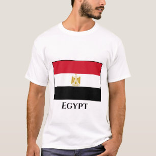 Egyptische vlag t-shirt