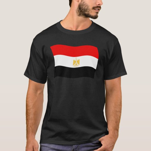 Egyptische Vlag T-shirt (Voorkant)