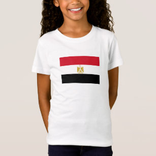 Egyptische vlag t-shirt