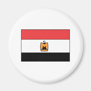 Egyptische vlag T-shirts en geschenken Magneet