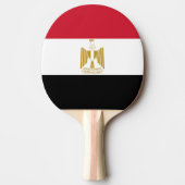 Egyptische vlag tafeltennisbatje (Voorkant)