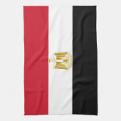 Egyptische vlag theedoek (Verticaal)