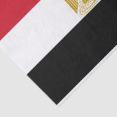 Egyptische vlag tissuepapier (Detail)