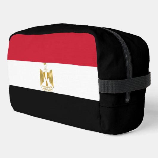 Egyptische vlag toilettasje (Linkerhoek)