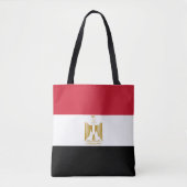 Egyptische vlag tote bag (Voorkant)
