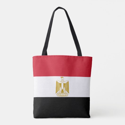 Egyptische vlag tote bag (Achterkant)
