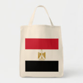 Egyptische vlag tote bag (Voorkant)