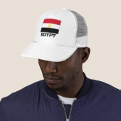Egyptische vlag trucker pet (In situ)