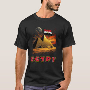 Egyptische Vlag Van Egypte Patriottische Mannen Vr T-shirt