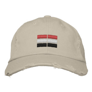 Egyptische vlag Verboren Baseball-Pet Geborduurde Pet