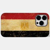 Egyptische Vlag Vintage Grunge Case-Mate iPhone Case (Achterkant (horizontaal))