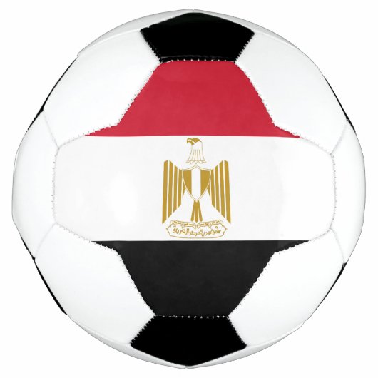 Egyptische vlag voetbal (Voorkant)