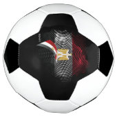Egyptische vlag voetbal (Gedraaid)