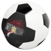 Egyptische vlag voetbal (Drie kwart)
