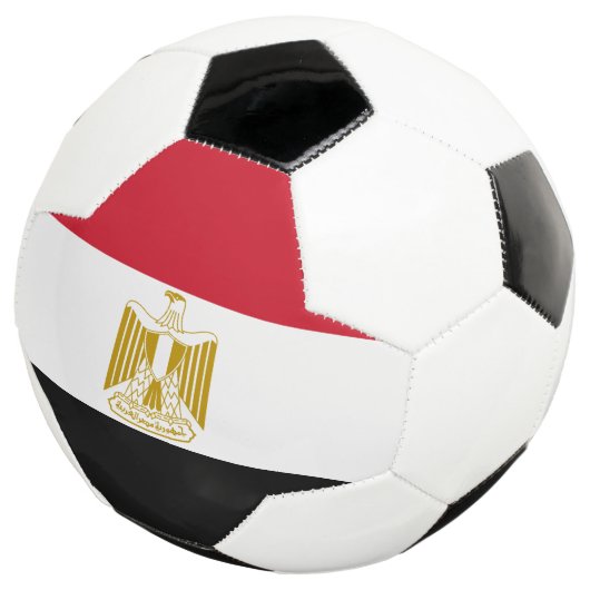 Egyptische vlag voetbal (Drie kwart)