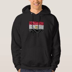 Egyptische vlag voor trots Egyptenaren klampen Egy Hoodie