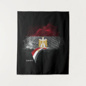 Egyptische vlag wandkleed (Voorkant)