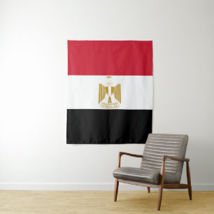 Egyptische vlag wandkleed