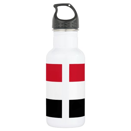 Egyptische vlag waterfles  (Achterkant)