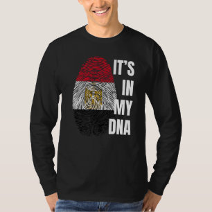 Egyptische vlag: Zwarte-geschiedenismaand voor vin T-shirt