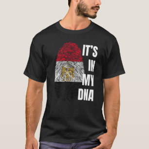 Egyptische vlag: Zwarte-geschiedenismaand voor vin T-shirt