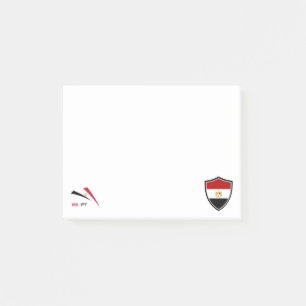 Egyptische vlagberichten post-it® notes