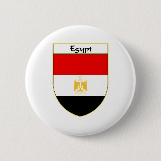 Egyptische vlaggenschip ronde button 5,7 cm (Voorkant)