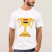 Egyptische vlagtrofie t-shirt (Voorkant)