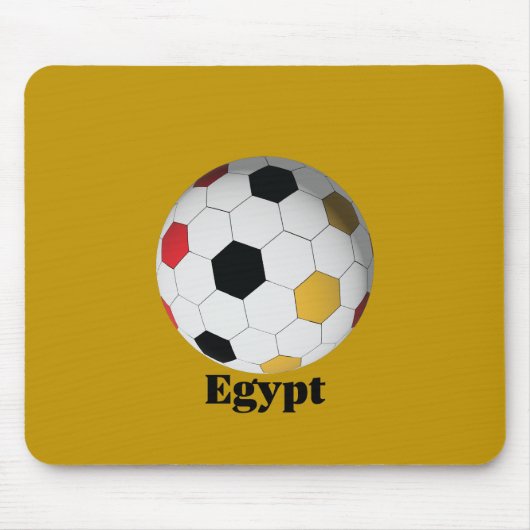 Egyptische Voetbal Muismat (Voorkant)