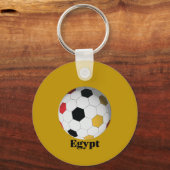 Egyptische voetbal sleutelhanger (Voorkant)