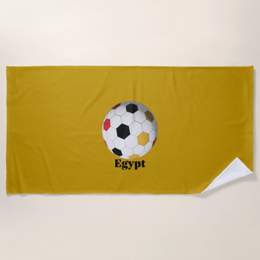 Egyptische voetbal strandlaken (Voorkant)