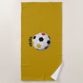 Egyptische voetbal strandlaken (Voorkant)