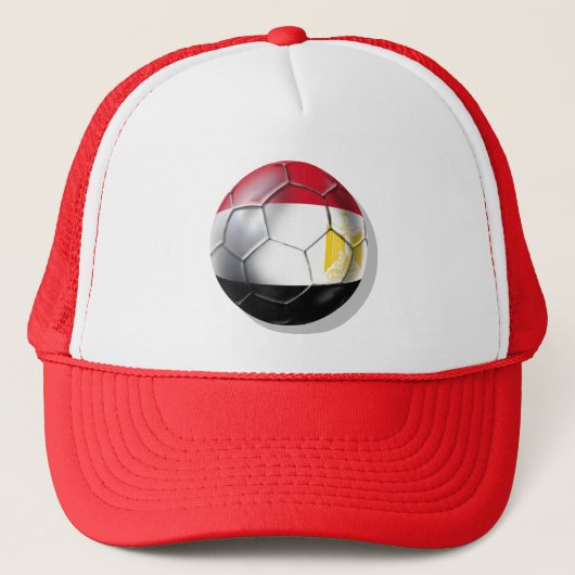 Egyptische voetbalfans trucker pet (Voorkant)