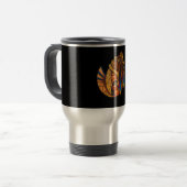 Egyptische vogel van Prey Reisbeker (Voorkant links)