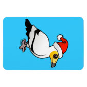 Egyptische Vulture Santa Magneet (Horizontaal)