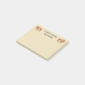 Egyptische Wadjet Eye Graphic gepersonaliseerd Post-it® Notes (Schuin)
