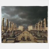 EGYPTISCHE WAGENRENNEN FLEECE DEKEN (Voorkant (Horizontaal))