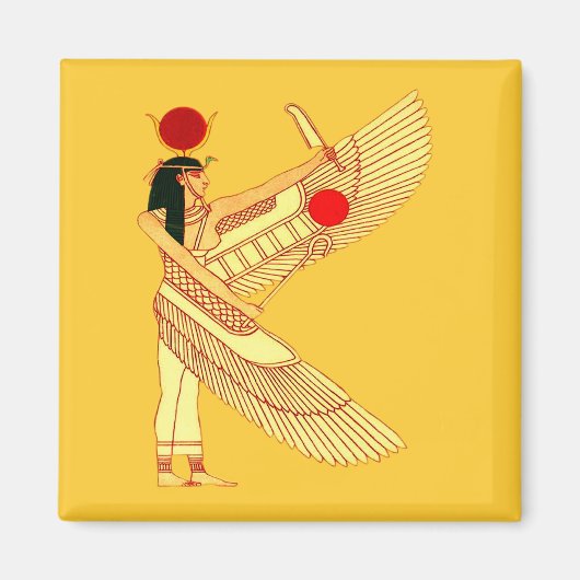 Egyptische wandkunst magneet (Voorkant)