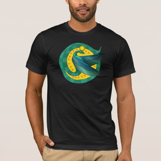 Egyptische Winged Serpent T-Shirt (Voorkant)