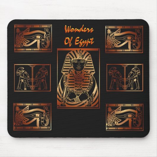 Egyptische wonderen muismat (Voorkant)