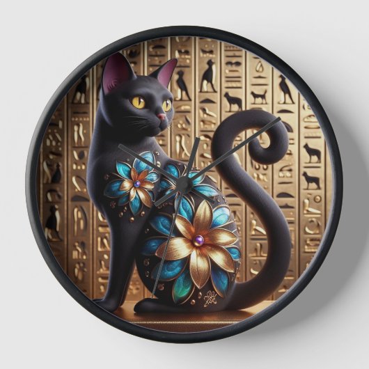 Egyptische zwarte kat (Voorkant)