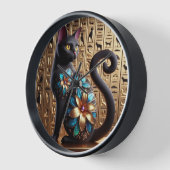 Egyptische zwarte kat (Hoek)