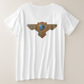 Egyptopia Grote Maat T-shirt (Design achterkant)