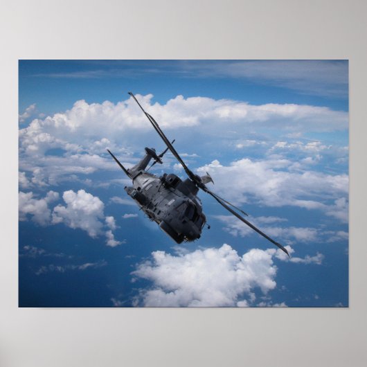 EH101 Merlin Helikopter Poster (Voorkant)