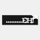 eh bumpersticker (Voorkant)