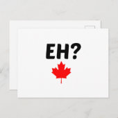EH CANADA MAPPLE LEAF BRIEFKAART (Voorkant / Achterkant)