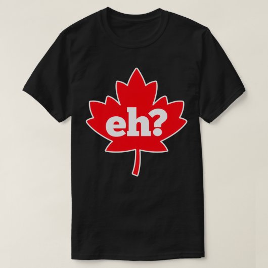 Eh Canada T-shirt (Design voorkant)