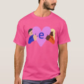 EH Compassion Logo T-shirt Roze (Voorkant)