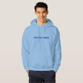 EH hoodie blauw (Voorkant volledig)